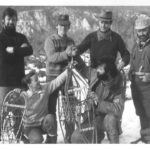 "Beh k Potoku Squaw", nad Zádielskou dolinou, medzi rokmi 1983 - 1987 Zľava stoja: Bruncwik (T.O. Prvé ohne), Bobor (T.O. Prvé ohne, Charles Cooper (T.O. Prvé ohne), Samotár Jim. Pred nimi zľava Nypol (T.O. Atlantis), Hosu (T.O. Zlatý had)