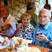 Oslávenkyňa Kiddovka (85) so Šperhákom (90)
