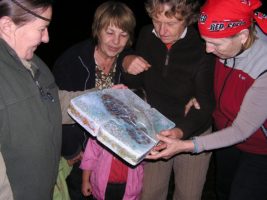 Jackie, Angelina, Jessie a Karin pri spoločnej oslave narodenín v Haďom údolí 2011